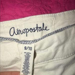 Aeropostale Women’s White Shorts
